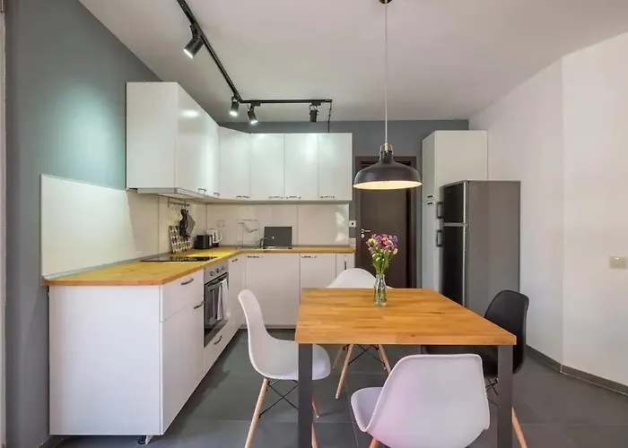 Industrial Look Centre + Free Parking Appartement Sofia